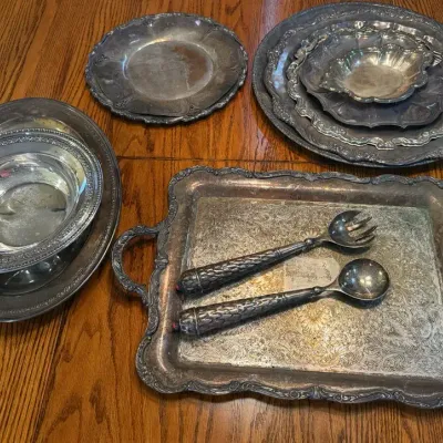 Vintage Silverplate Serving Collection – Wm. Rogers, F.B. Rogers & Oneida