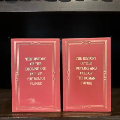Folio Society Gibbon’s Decline and Fall of the Roman Empire – 8 Volumes