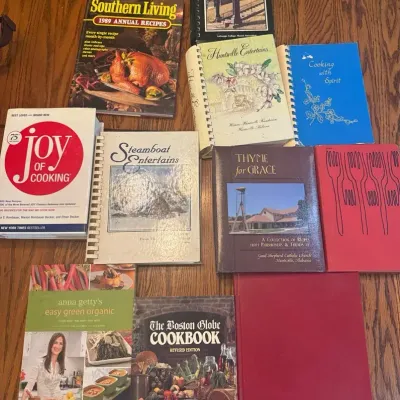 Vintage & Contemporary Cookbook Collection – Southern Living & Local Alabama Recipes
