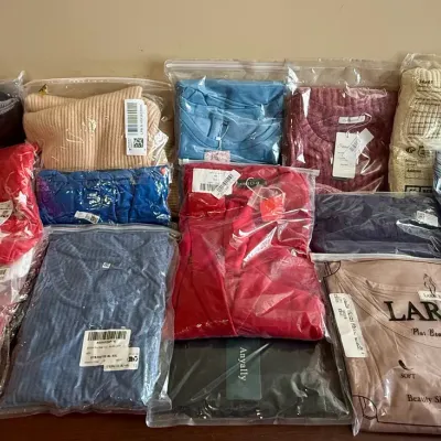 New Amazon Women’s Plus Size Clothing Lot 4X–6X – Tops, Sweaters, Pants & More