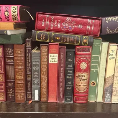 Decorative Classic Literature & Folio Society Book Collection