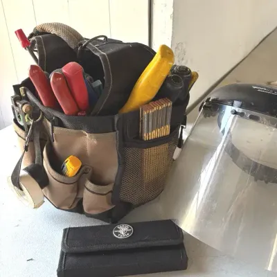 Tool Bag With 45 Plus Hand Tools