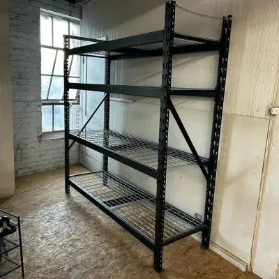 Steel and Wire Storage Rack