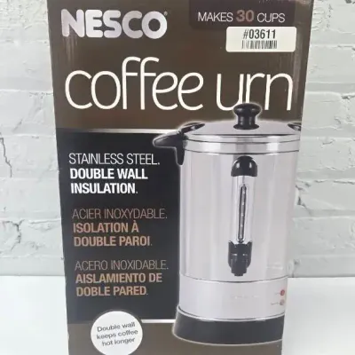 Nesco CU-30 Coffee Cup Stainless Steel Electric Coffee Urn