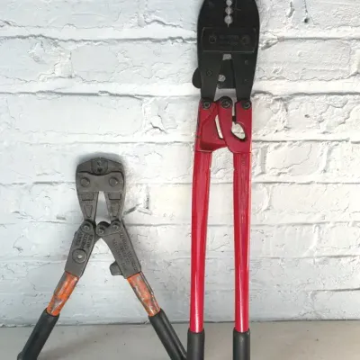 Vintage Nicopress Crimping Tool And Porter Hand Swaging Tool