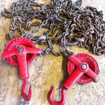 Weston Pulley Blocks, Differential Chain Hoist 