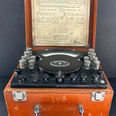 Weston Model 329 Polyphase Wattmeter (Form 3) 