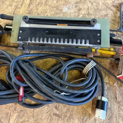 Vintage Dovetail Router, Industrial Extension Cord, +