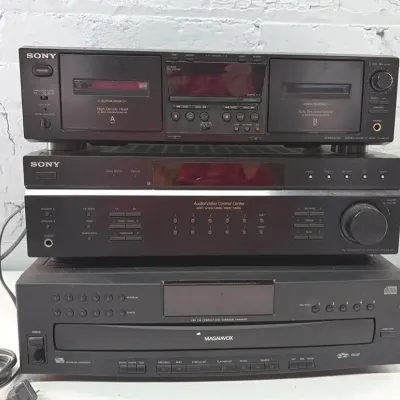 Sony And Magnavox CD And Stereo Equipment