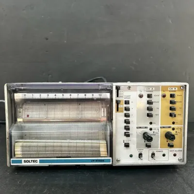 Soltec 2 Channel Analog Strip Chart Recorder