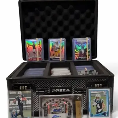 Mystery Sports Trading Cards Collection with PREZA Case