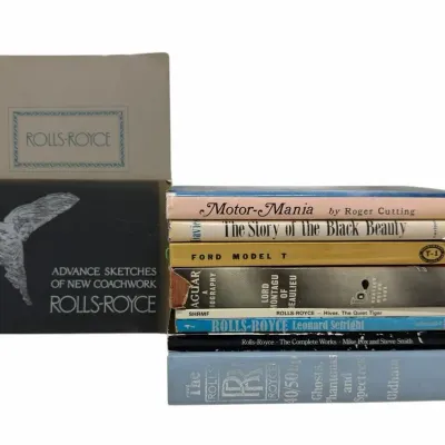 Vintage Rolls-Royce & Classic Automobile Book Collection