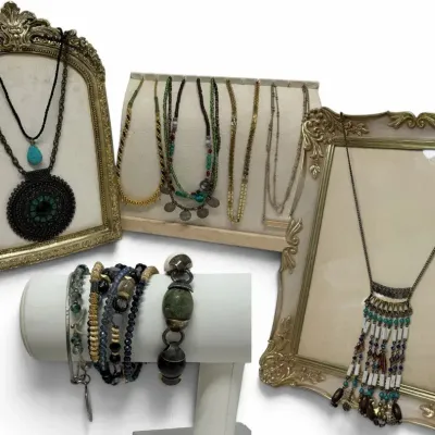 Artisan Statement Necklaces & Beaded Bracelet Collection