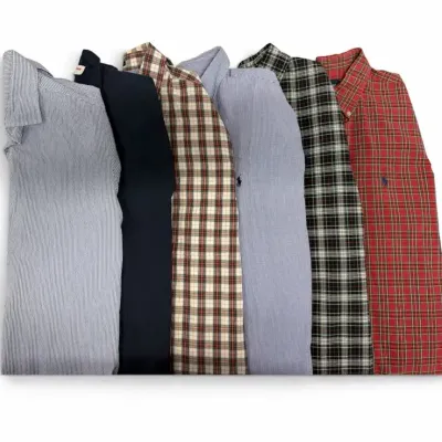 Ralph Lauren, Tommy Hilfiger, Orlebar Brown & Stenströms Men’s Shirt Lot – 6 Pieces 