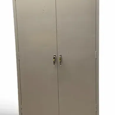 Heavy-Duty Metal Double Door Storage Cabinet
