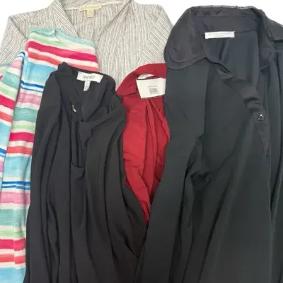 Women’s Size S Dressy And Casual Blouse Mystery Bundle - 5 Pieces 