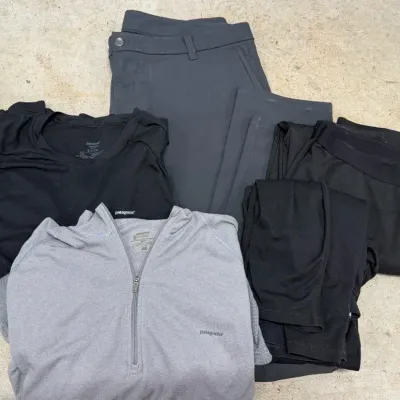 Patagonia Mens Size XL Base Layers and Pants Bundle (5 Pieces)