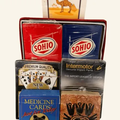 Vintage Advertising & Novelty Playing Card Collection – Camel, SOHIO, Medicine Cards & More