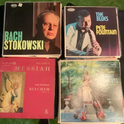 Vintage Vinyl Record Collection – Classical, Opera, Jazz & Blues LPs