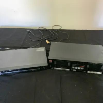 Vintage Stereo Equipment Lot – Pioneer DVD Player & Dual Cassette Deck