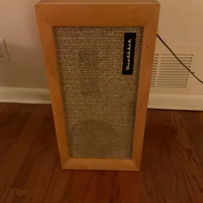 Vintage Fender Wood Cabinet Speaker – Retro Woven Grille