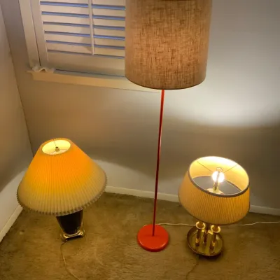 Groovy Vintage Lighting Collection – 3 Retro Lamps