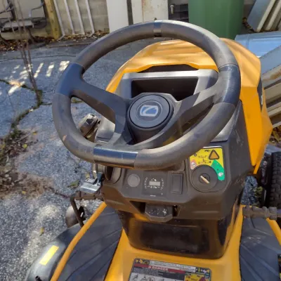 Sale Photo Thumbnail #60: Cub Cadet Riding Mower with 183 Hours Working Condition.  Sold as is.  No warranty or guarantees.