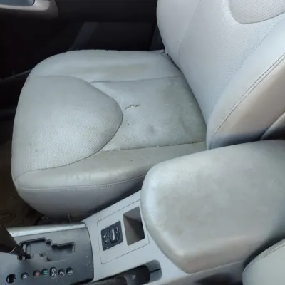 Sale Photo Thumbnail #14: Toyota RAV 4 with 195,000 miles.  This is a cash, cashier's check or wire transfer purchase only.  Sold as is with no warranty or guarantees.  Vehicle has obvious exterior damage to rear and front bumpers and passenger side panels.  Interior will need det