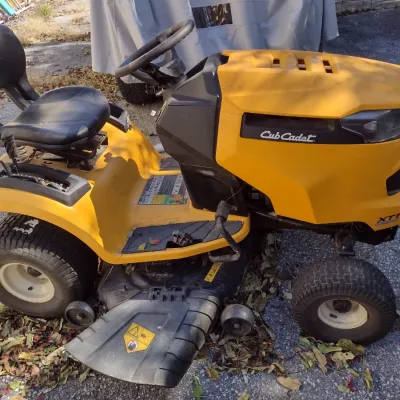 Sale Photo Thumbnail #58: Cub Cadet Riding Mower with 183 Hours Working Condition.  Sold as is.  No warranty or guarantees.