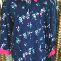 80s 2pc corduroy print set