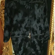 artisan made faux fur coat