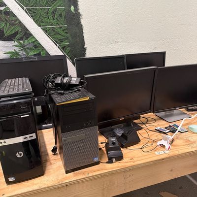 Sale Photo Thumbnail #91: Computers and monitors, & routers