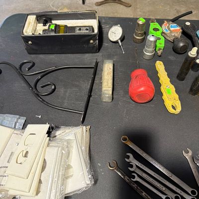 Sale Photo Thumbnail #136: Wrenches, allen wrenches, and more.
