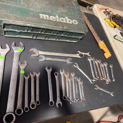 Sale Photo Thumbnail #137: Wrenches, allen wrenches, and more.