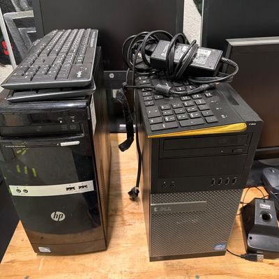 Sale Photo Thumbnail #92: Computers and monitors, & routers