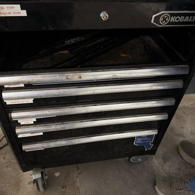 Sale Photo Thumbnail #127: Two tool boxes
Craftsman & Kobalt