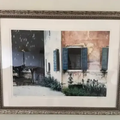 Signed & Numbered Metal Framed Print