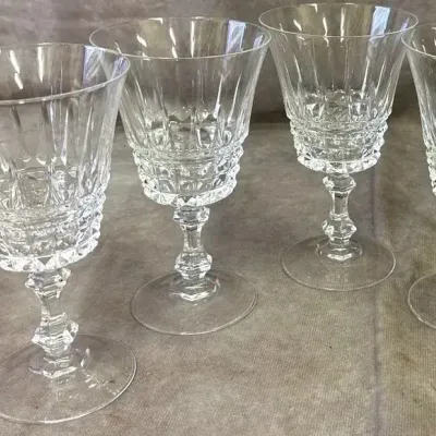 Crystal Wine Glasses 4-Glass Set 