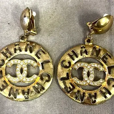 Chanel Clip On Earrings 