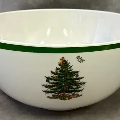 Spode New Christmas Tree Serving Bowl 