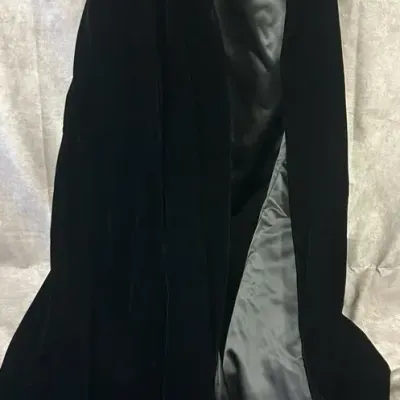 55” Long Sleeveless Overcoat