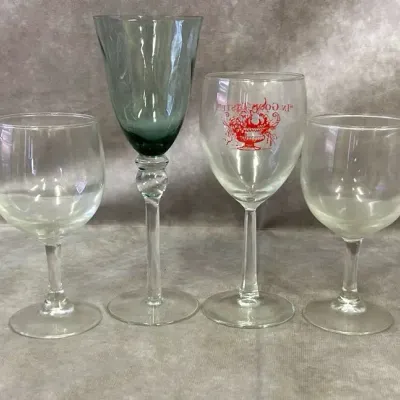 Set of Assorted Wine Glasses