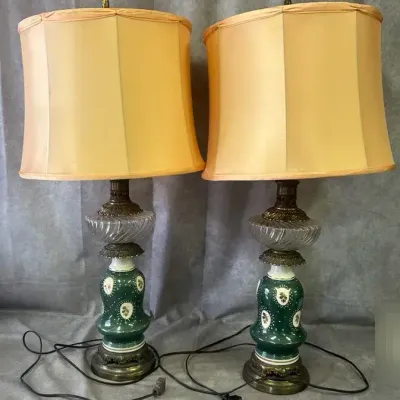 Pair of MCM table Lamps 
