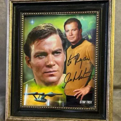 Signed Photograph of William Shatner from Star Trek
