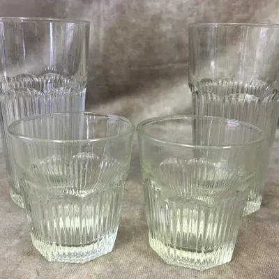 Duratuff Short & Tall Drinking Glasses