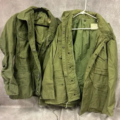 Vintage US Military Field Jacket Pair