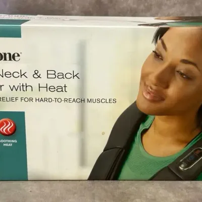Brookstone® Shiatsu Neck & Back Massager with Heat