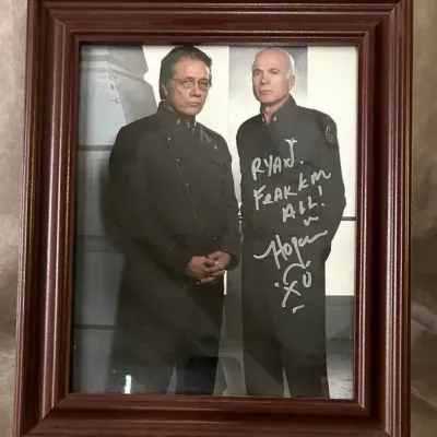 Signed Photo of Actors from Battlestar Galactica