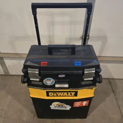 Sale Photo Thumbnail #3:  DeWalt 16" 4 In 1 Cantilever Tool Box Mobile Work Station - Misc Tools