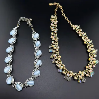 Pair of Vintage Necklaces 